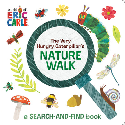 Cover Image for The Very Hungry Caterpillar's Nature Walk: A Search-And-Find Book -- Eric Carle, Board Books