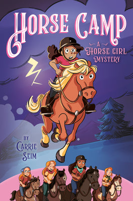 Cover Image for Horse Camp: A Horse Girl Mystery -- Carrie Seim, Hardcover