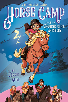 Cover Image for Horse Camp: A Horse Girl Mystery -- Carrie Seim, Paperback