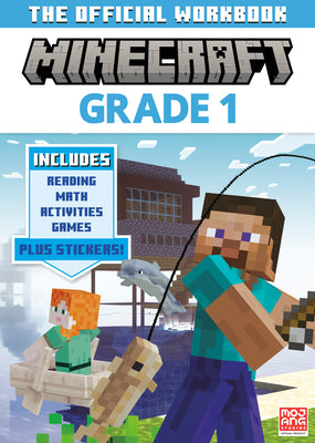 Cover Image for Official Minecraft Workbook: Grade 1 -- Random House, Paperback