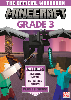 Cover Image for Official Minecraft Workbook: Grade 3 -- Random House, Paperback