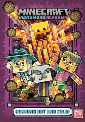 Cover Image for Running Hot and Cold! (Minecraft Ironsword Academy #3) -- Caleb Zane Huett, Hardcover