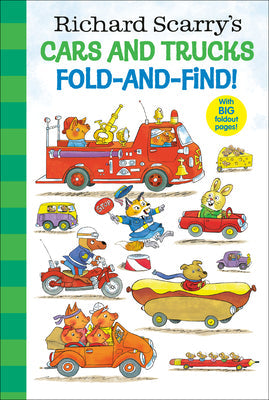 Richard Scarry's Cars and Trucks Fold-And-Find! -- Richard Scarry, Hardcover