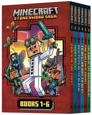 Minecraft Stonesword Saga Chapter Book Boxed Set (Minecraft Stonesword Saga) -- Nick Eliopulos, Hardcover