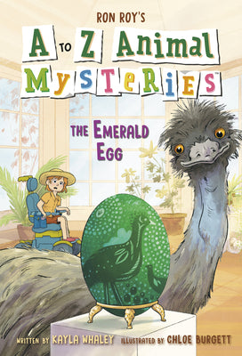 Cover Image for A to Z Animal Mysteries #5: The Emerald Egg -- Ron Roy, Library Binding