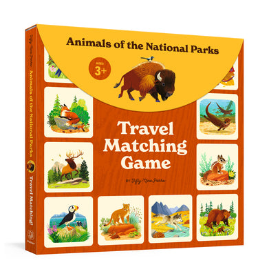 Cover Image for Animals of the National Parks Travel Matching Game -- Fifty-Nine Parks, Board Games