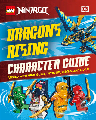 Cover Image for Lego Ninjago Dragons Rising Character Guide (Library Edition): Without Minifigure -- Shari Last, Library Binding