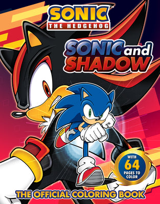 Cover Image for Sonic and Shadow: The Official Coloring Book -- Patrick Spaziante, Paperback