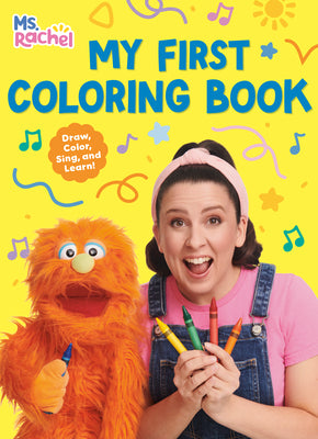 Cover Image for My First Coloring Book (Ms. Rachel) -- MS Rachel, Paperback