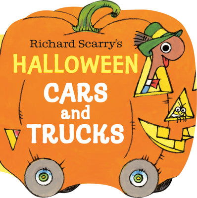 Cover Image for Richard Scarry's Halloween Cars and Trucks -- Richard Scarry, Board Books