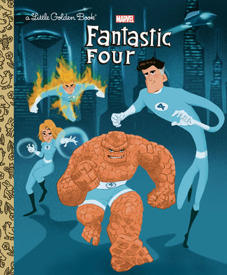 Cover Image for Fantastic Four Little Golden Book (Marvel) -- Arie Kaplan, Hardcover