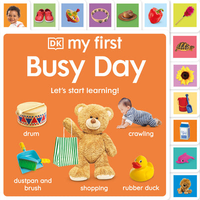 Cover Image for My First Busy Day: Let's Start Learning! -- DK, Board Books