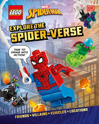 Cover Image for Lego Marvel Spider-Man Explore the Spider-Verse (Library Edition): Without Minifigure -- DK, Library Binding