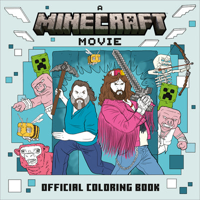 Cover Image for A Minecraft Movie Official Coloring Book -- Mojang Ab, Paperback