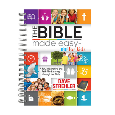 Cover Image for The Bible Made Easy - For Kids Wirebound -- Christian Art Gifts, Spiral