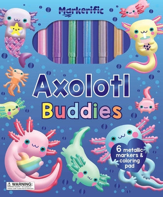 Cover Image for Markerific: Axolotl Buddies: Activity Folder with 6 Markers -- Lake Press, Other