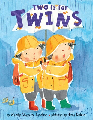 Cover Image for Two Is for Twins -- Wendy Cheyette Lewison, Board Books
