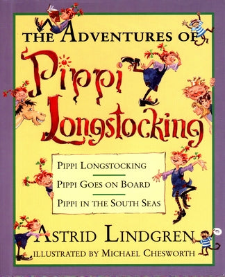 Cover Image for The Adventures of Pippi Longstocking -- Astrid Lindgren, Hardcover