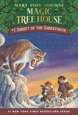Cover Image for Sunset of the Sabertooth -- Mary Pope Osborne, Paperback