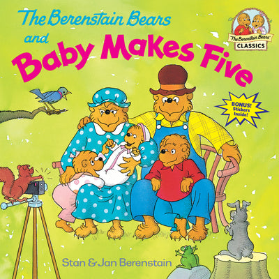Cover Image for The Berenstain Bears and Baby Makes Five -- Stan Berenstain, Paperback