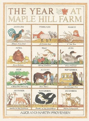 Cover Image for The Year at Maple Hill Farm -- Alice Provensen, Paperback