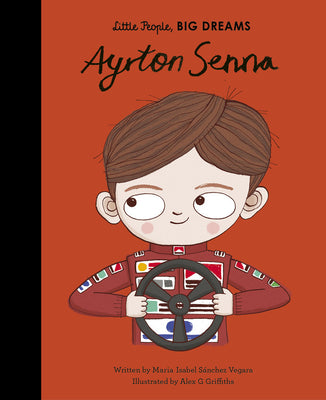 Cover Image for Ayrton Senna -- Maria Isabel Sanchez Vegara, Hardcover