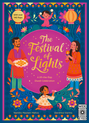 Cover Image for The Festival of Lights: A Lift-The-Flap Diwali Celebration -- Namita Moolani Mehra, Hardcover