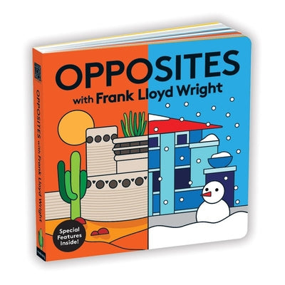 Cover Image for Opposites with Frank Lloyd Wright -- Mudpuppy, Board Books