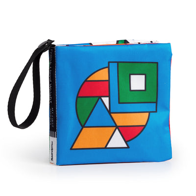 Cover Image for Frank Lloyd Wright My First Shapes Crinkle Fabric Stroller Book -- Mudpuppy, Fabric