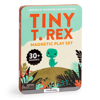 Cover Image for Tiny T.Rex Magnetic Play Set -- Mudpuppy, Board Games