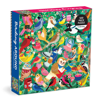 Cover Image for Birding Around 500 Piece Family Puzzle -- Mudpuppy, Other