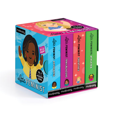 Cover Image for Little Feminist Board Book Set Volume 2: Modern Icons -- Mudpuppy, Boxed Set