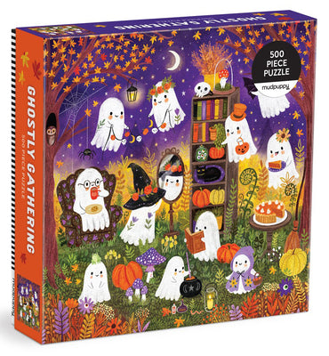 Cover Image for Ghostly Gathering 500 Piece Family Puzzle -- Mudpuppy, Other