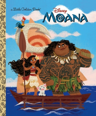 Cover Image for Moana Little Golden Book -- Laura Hitchcock, Hardcover