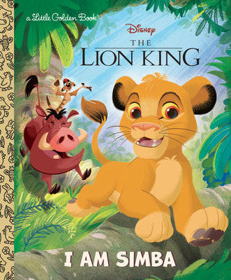 Cover Image for I Am Simba (Disney the Lion King) -- John Sazaklis, Hardcover