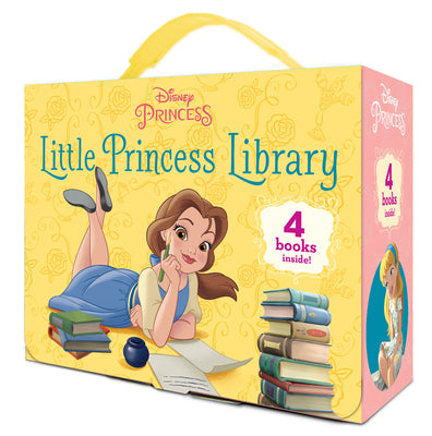 Cover Image for Little Princess Library (Disney Princess): Disney Cinderella; Disney the Little Mermaid; Disney Moana; Disney Beauty & the Beast -- Random House Disney, Boxed Set