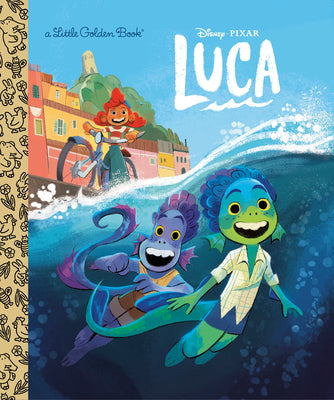 Cover Image for Disney/Pixar Luca Little Golden Book (Disney/Pixar Luca) -- Courtney Carbone, Hardcover