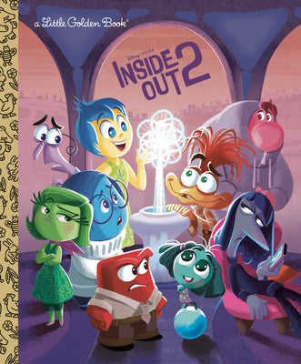 Cover Image for Disney/Pixar Inside Out 2 Little Golden Book -- Cynthea Liu, Hardcover