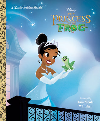 Cover Image for The Princess and the Frog Little Golden Book (Disney Princess) -- Victoria Saxon, Hardcover