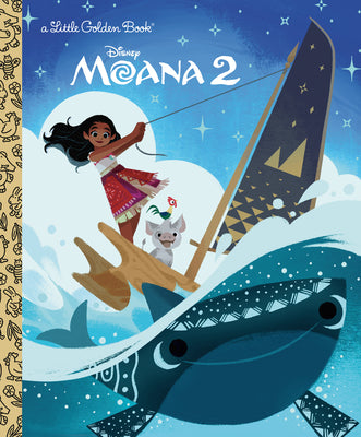 Cover Image for Disney Moana 2 Little Golden Book -- Paula Fuga, Hardcover