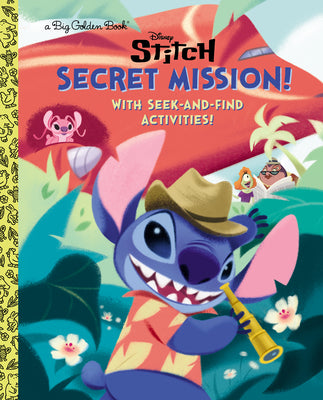 Cover Image for Secret Mission! (Disney Stitch) -- Golden Books, Hardcover