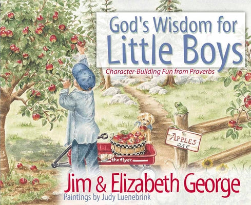 Cover Image for God's Wisdom for Little Boys: Character-Building Fun from Proverbs -- Jim George, Hardcover