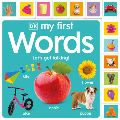 Cover Image for My First Words: Let's Get Talking -- DK, Board Books