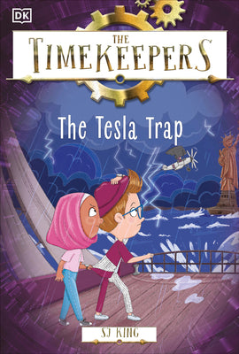 Cover Image for The Timekeepers: The Tesla Trap -- SJ King, Paperback