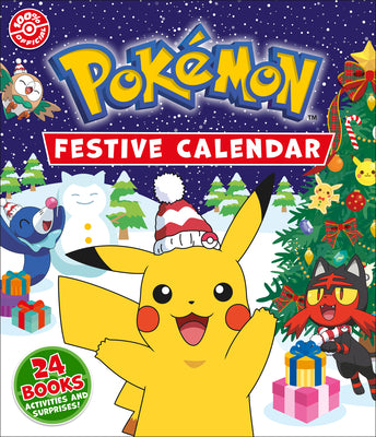 Cover Image for Pokemon Festive Calendar -- DK, Paperback