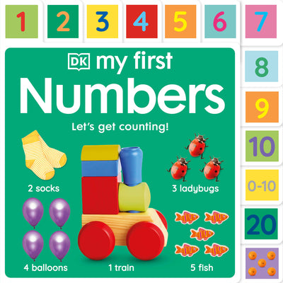 Cover Image for My First Numbers: Let's Get Counting! -- DK, Board Books