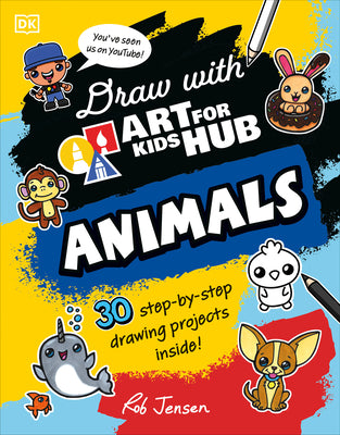 Cover Image for Draw with Art for Kids Hub Animals -- Art for Kids Hub, Paperback