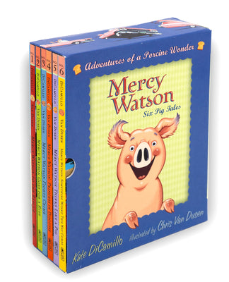 Cover Image for Mercy Watson Boxed Set: Adventures of a Porcine Wonder: Books 1-6 -- Kate DiCamillo, Boxed Set