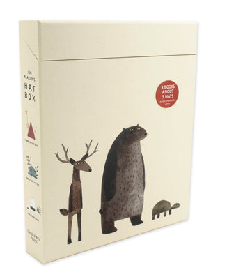 Cover Image for Jon Klassen's Hat Box: (Keepsake Box Set Containing Three Clever Picture Books Plus a Frameable Print) -- Jon Klassen, Hardcover