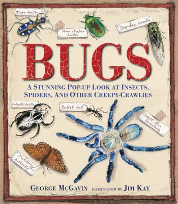 Cover Image for Bugs: A Stunning Pop-Up Look at Insects, Spiders, and Other Creepy-Crawlies -- George McGavin, Hardcover